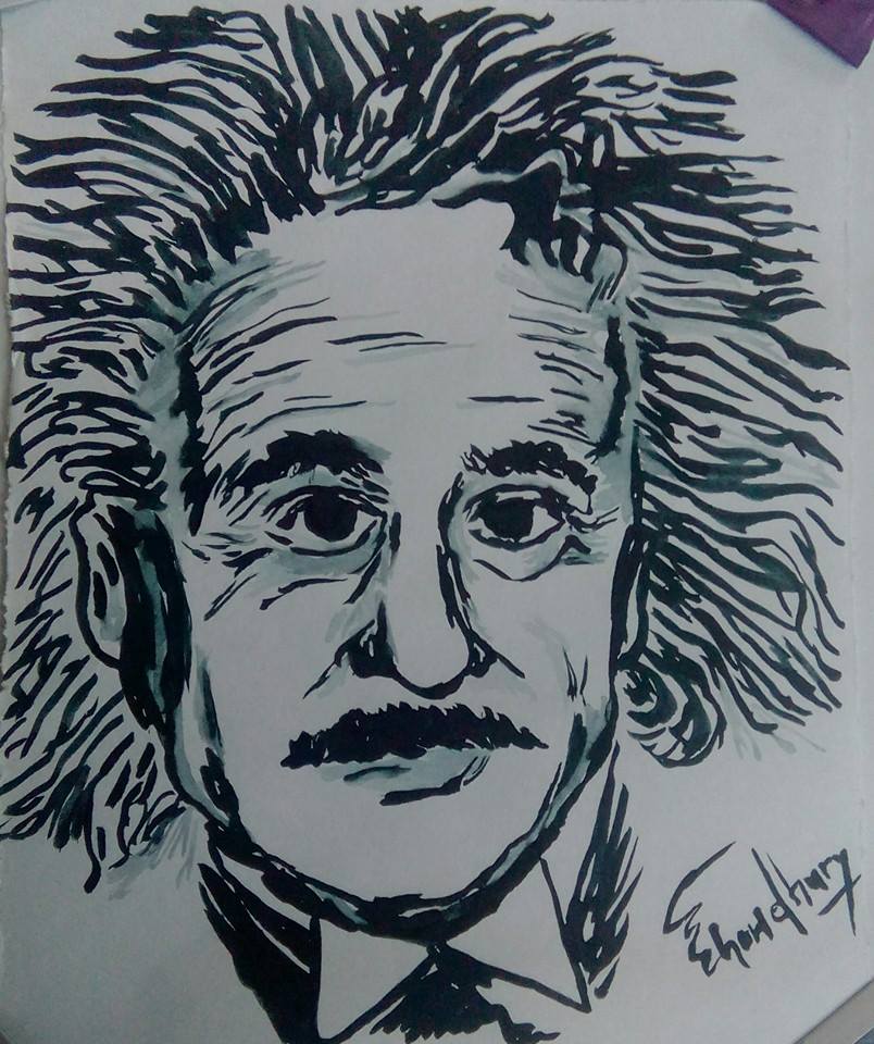 Einstein - Painting